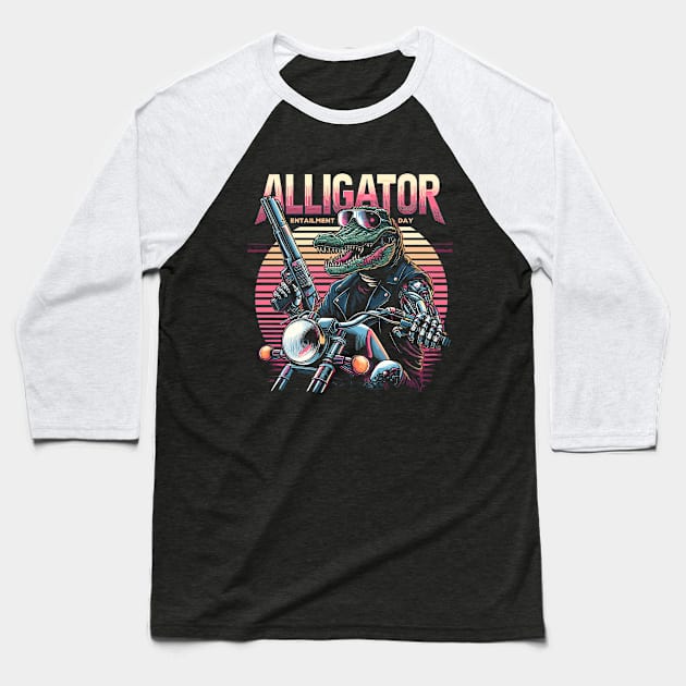 Alligator Baseball T-Shirt by Lima's